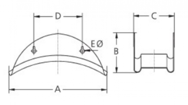 GEKA Werkstatt-Wandschlauchhalter, Stahlblech, silber pulverbeschichtet